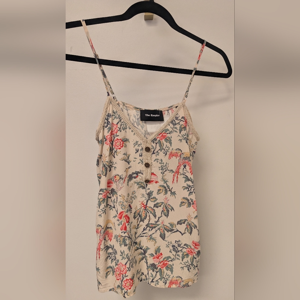 The Kooples Floral Camisole Top